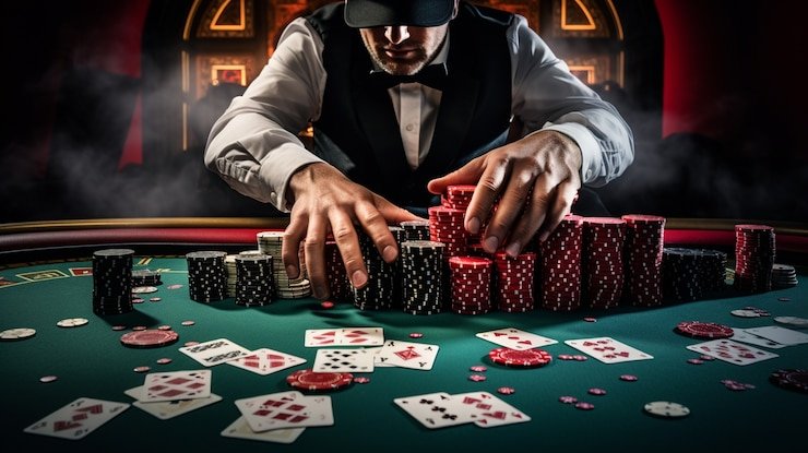 Live dealer at Caishen Wins table on slotdadu login